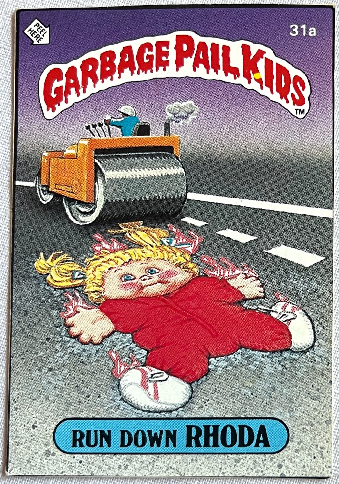 Garbage Pail Kids 1985 Series 1 Sticker Cards U Pick Art Joanie Rhoda Stacy Gene