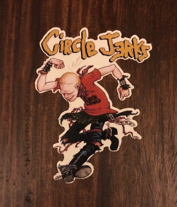Circle Jerks Sticker
