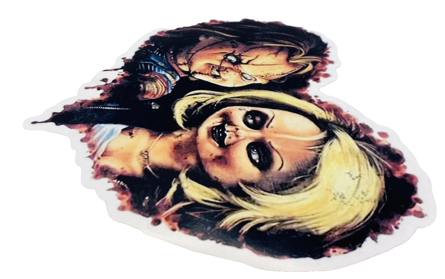 Bride Of Chucky Tiffany Inspired Waterproof Car Decal Vinyl Sticker Horror