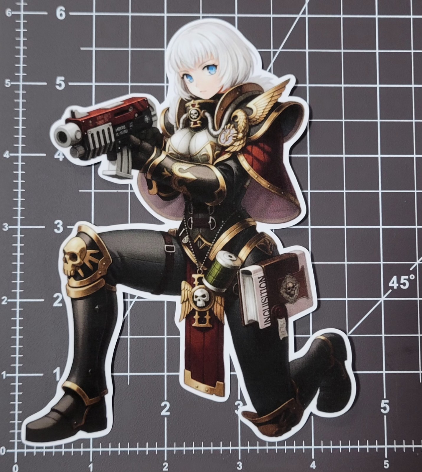 40k Sisters Of Battle V1 Sticker 6"