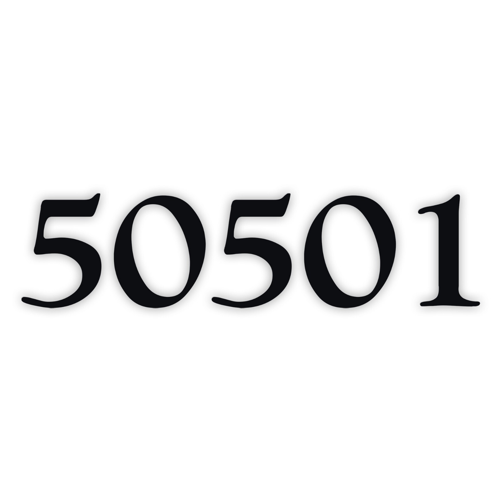 50501 Vinyl Decal V2 – Political Protest Movement Sticker – Civic Unity Symbol