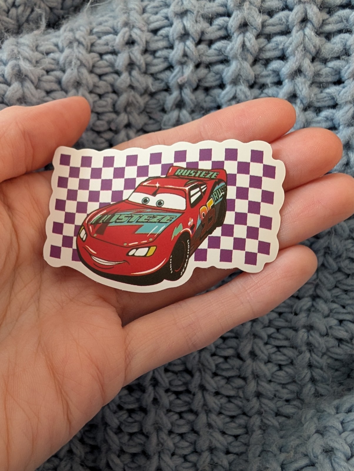 Cars, Pixar, Sticker, Disney, Lightning McQueen, Mater, Sally, Doc Hudson