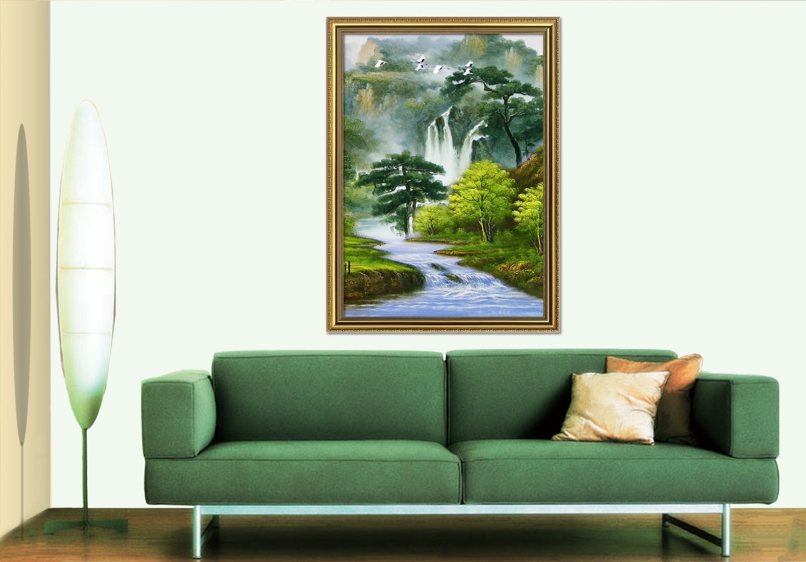 3D Grove River 677 Fake Framed Poster Home Decor Print Painting Unique Art
