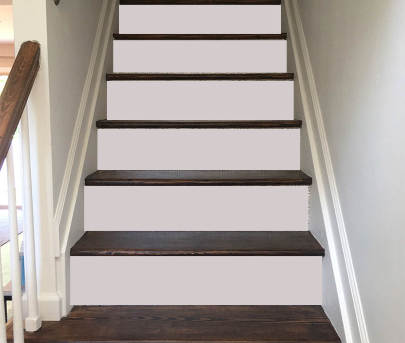 Eagle's View Stair Riser Stickers | Waterproof Peel and Stick Decals (Set of 5)