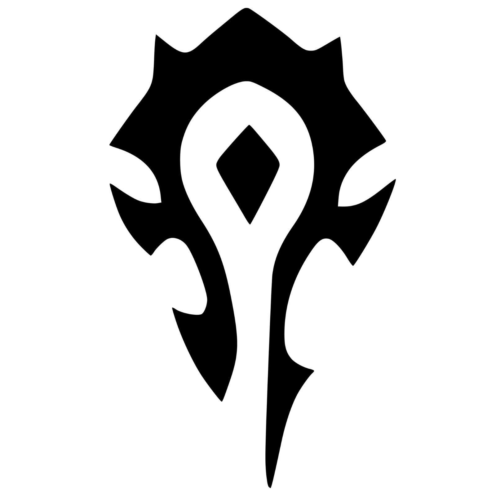 6" Video Game World of Warcraft Horde Vinyl Decal Sticker