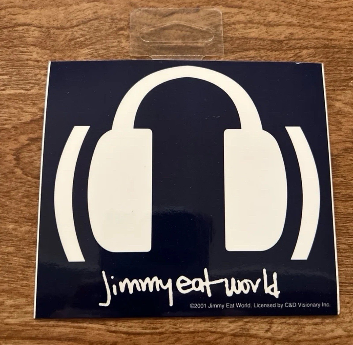 RARE 2001 Jimmy Eat World Original Sticker
