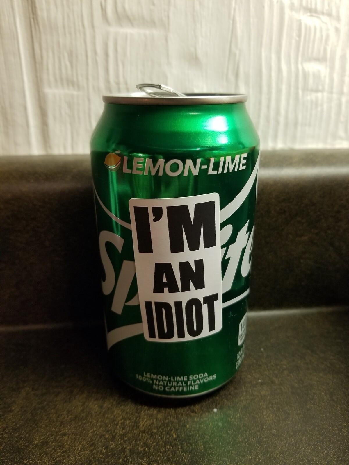 "I'M AN IDIOT" 25-500Pack lot bulk gag hard hat prank stickers decals labels