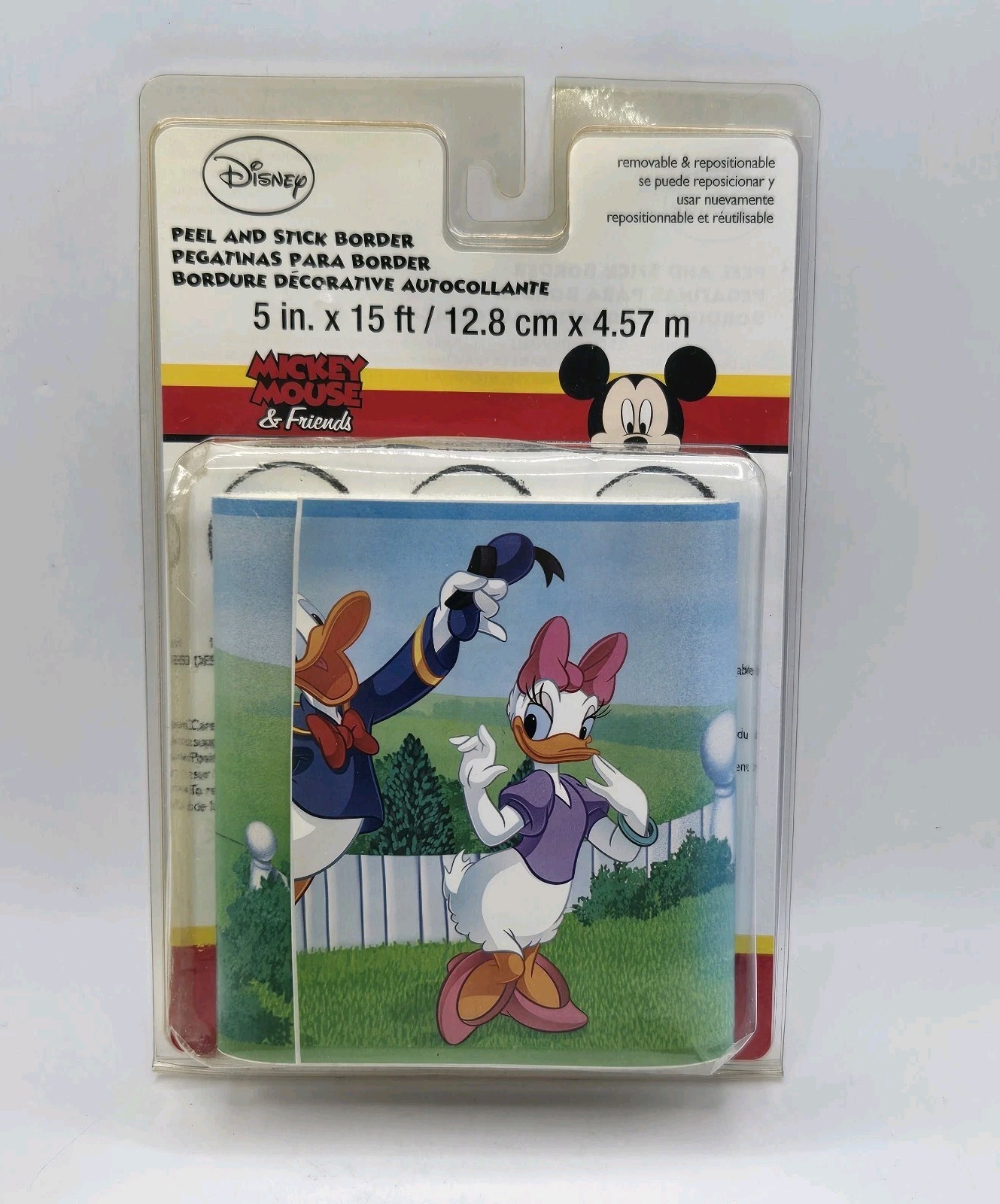 Mickey Mouse & Friends Disney Wall Border Peel & Stick • New Open Box *14ft