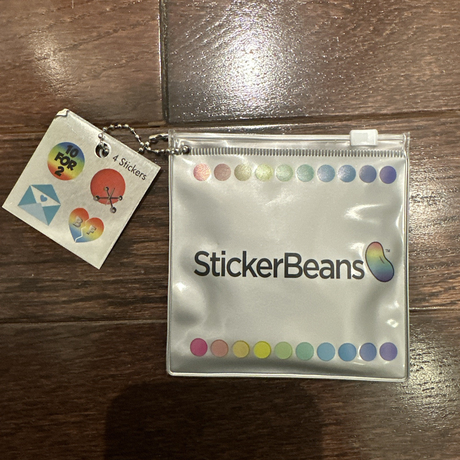 NEW StickerBeans 2023 Bean Bag, Set Of 4 Stickers – 2” Sticker