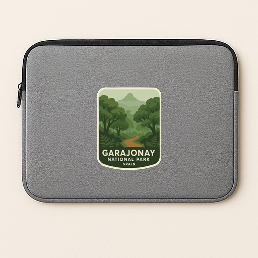 Garajonay Spain Iron On Heat Transfer Vinyl HTV Die-Cut World National Parks