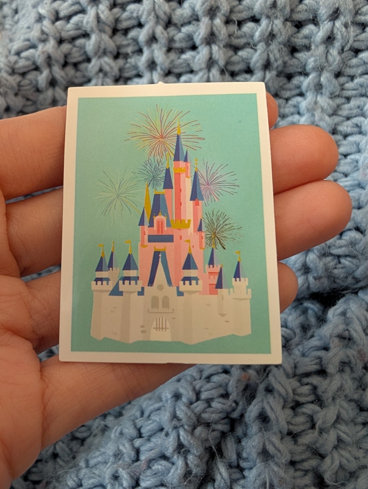 Disney parks, Disneyland, Disneyworld, Castle, Cinderella, Vinyl Sticker