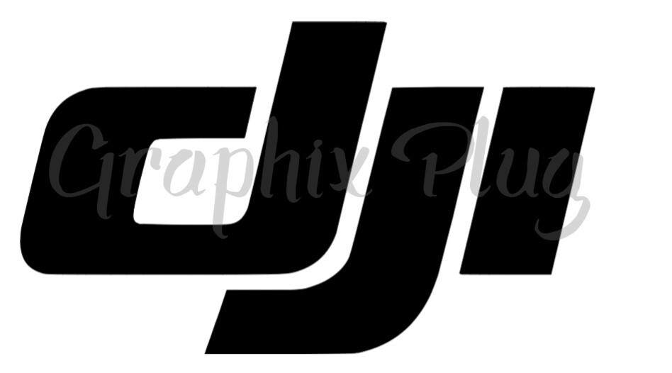 DJI Decal Sticker 3.5" 4.5" 5.5" 7.5" Drone Mavic Pro Phantom Spark Ronin Blades