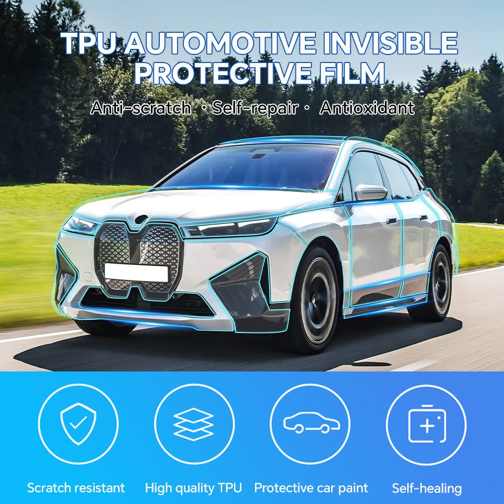 BMW IX i20 2022-2024 Full Car Kit Precut Paint Protection Film Clear Bra PPF TPU