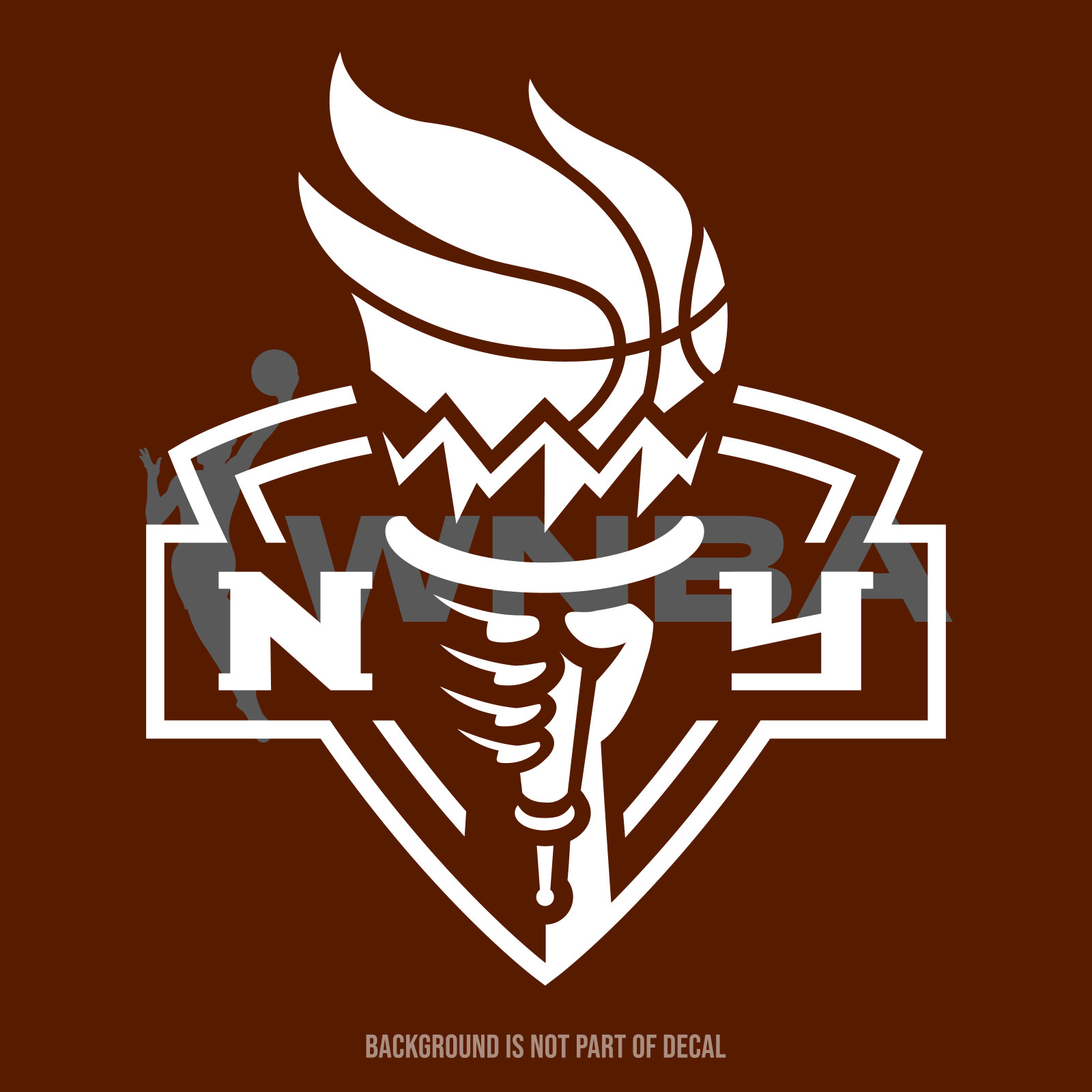 New York Liberty Vinyl Decal Sticker