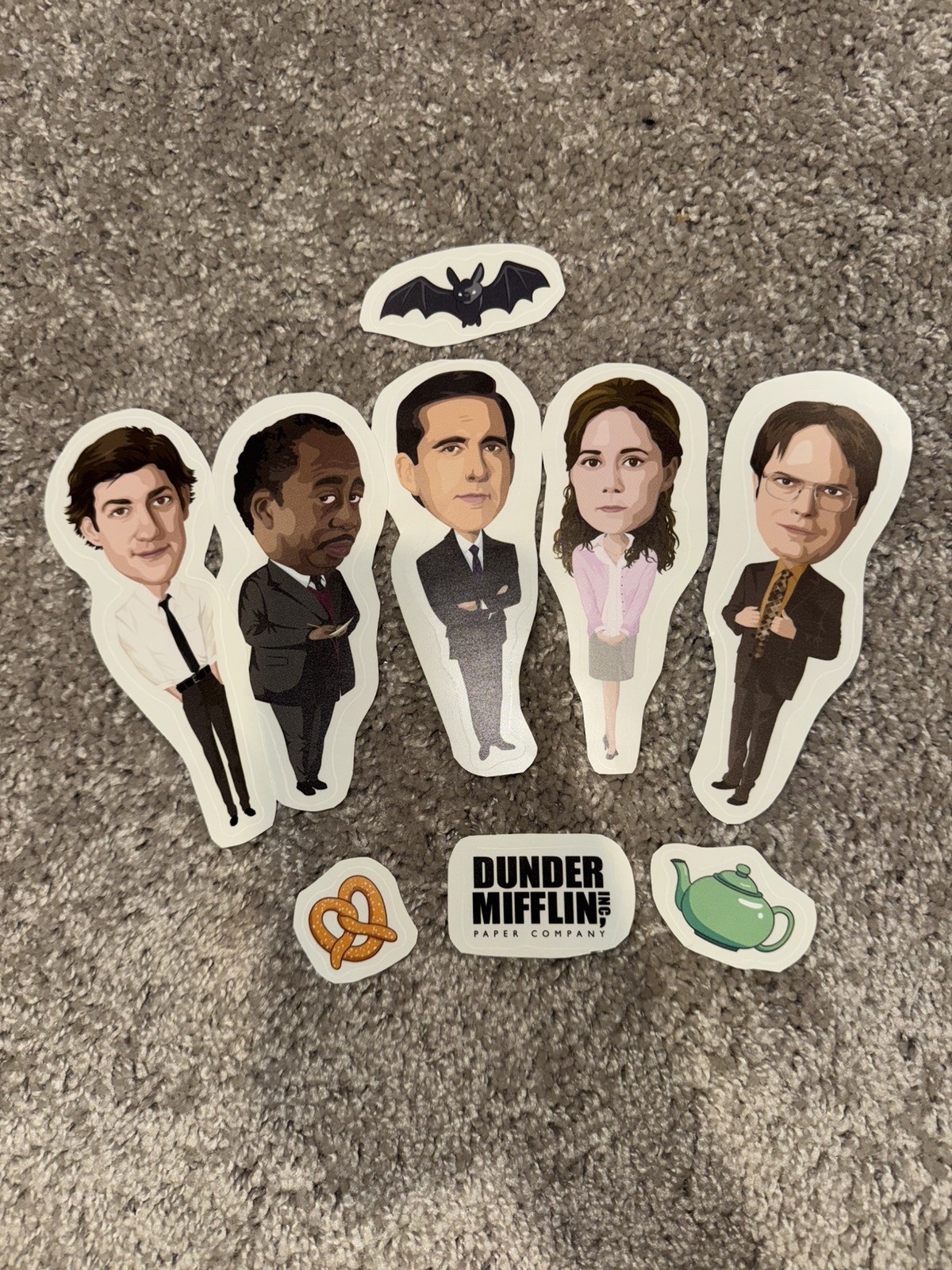 THE OFFICE – 40 Decal Stickers NEW – Vinyl Great for Laptops Walls Books Decor