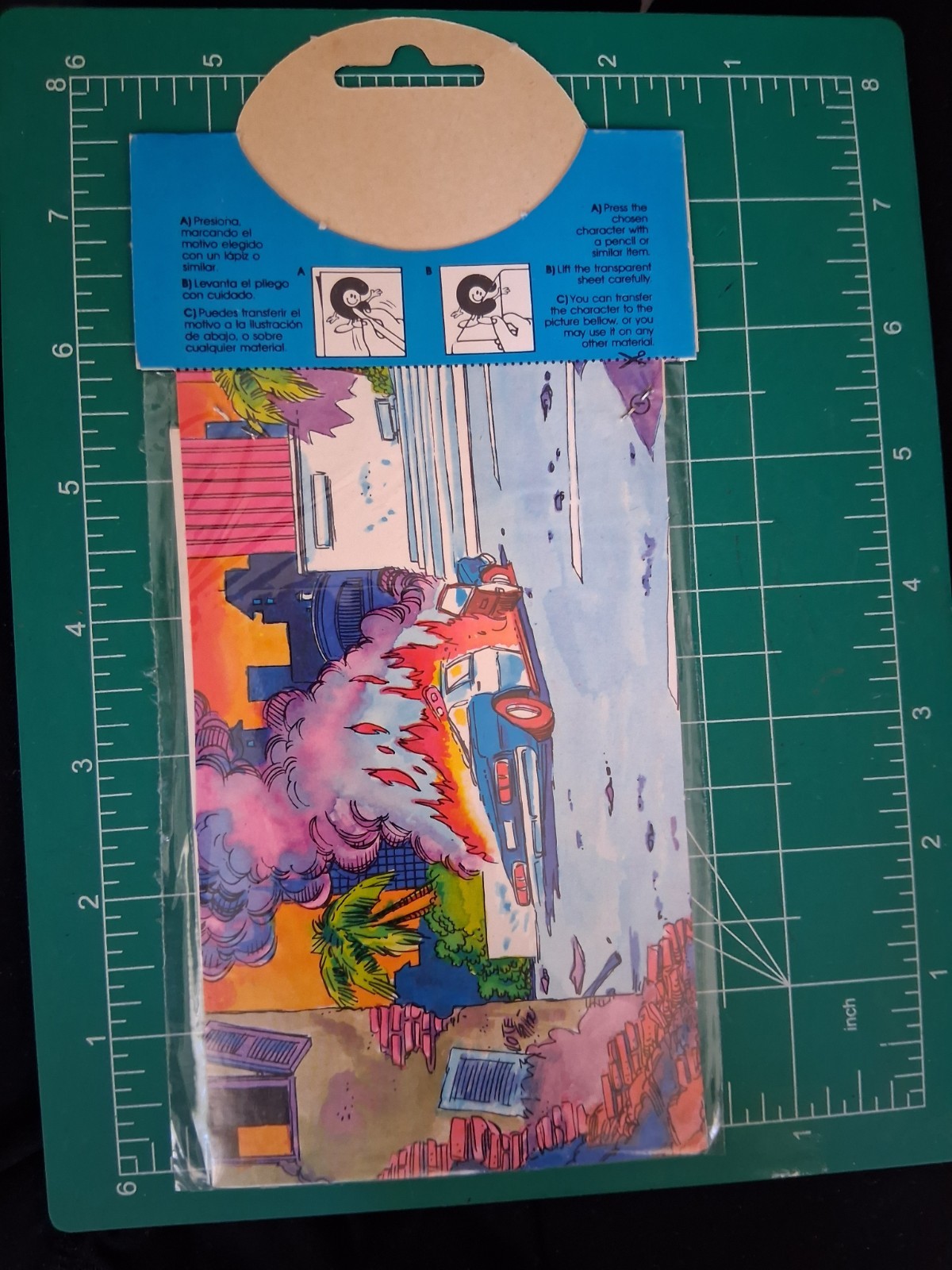 1992 VTG Terminator 2 Kalkers Transfers Full Sticker Sheet Rare Argentina VAR#2
