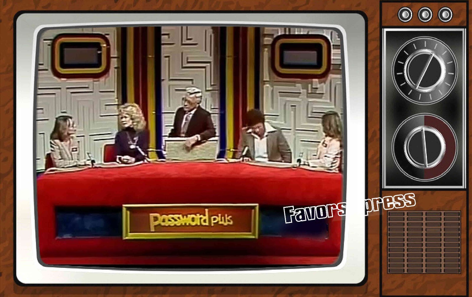 Password Plus Classic TV Show PHOTO MAGNET 4 X 2.5 INCHES