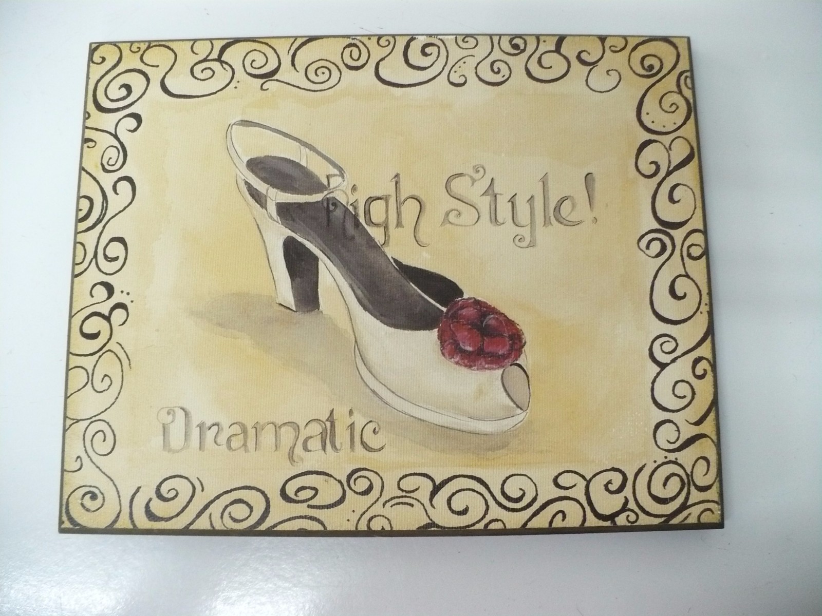 High Heel Themed Wall Decor