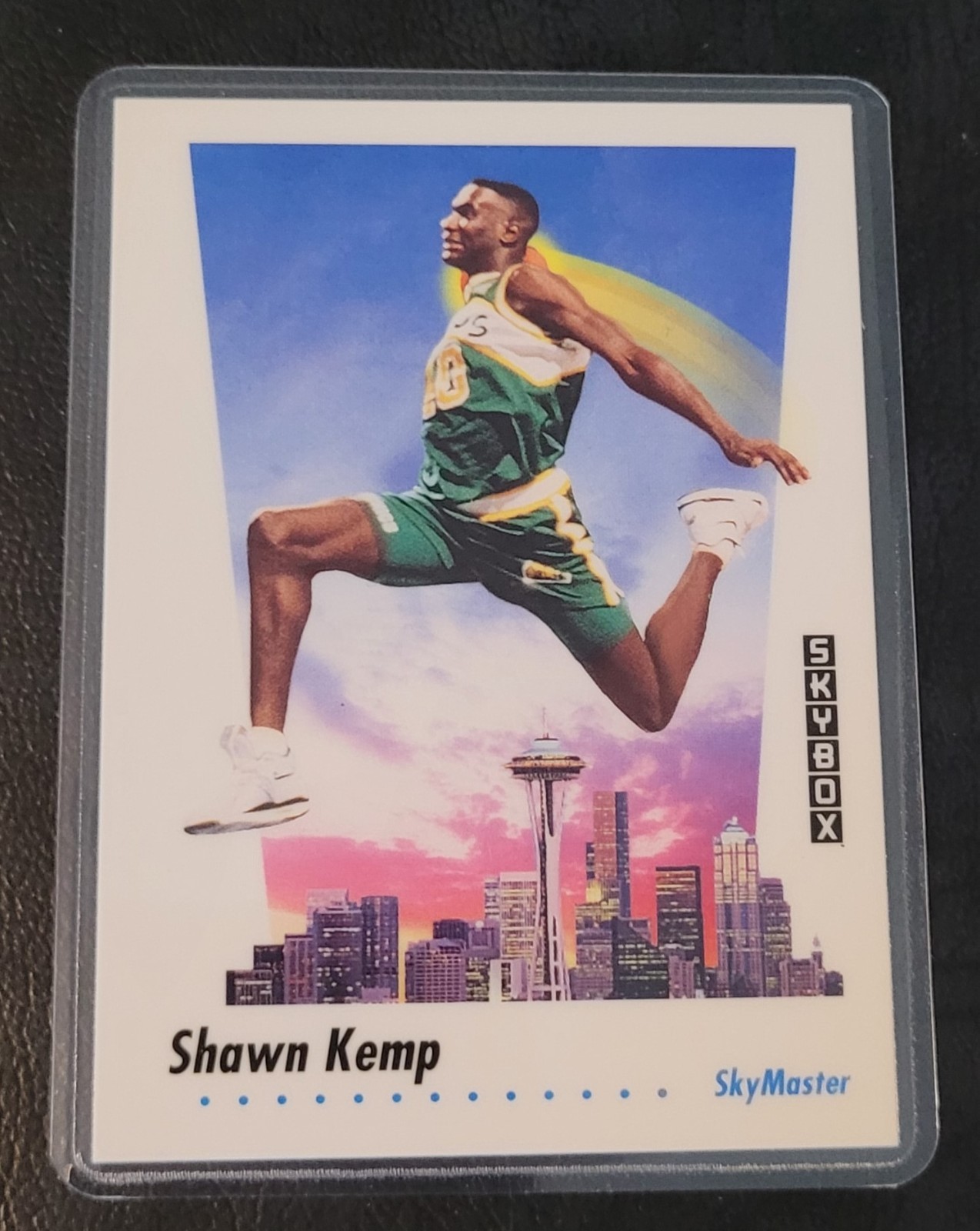 Shawn Kemp Basketball Card HOF Fridge/Locker/Cabinet Laminated Magnet Sonics