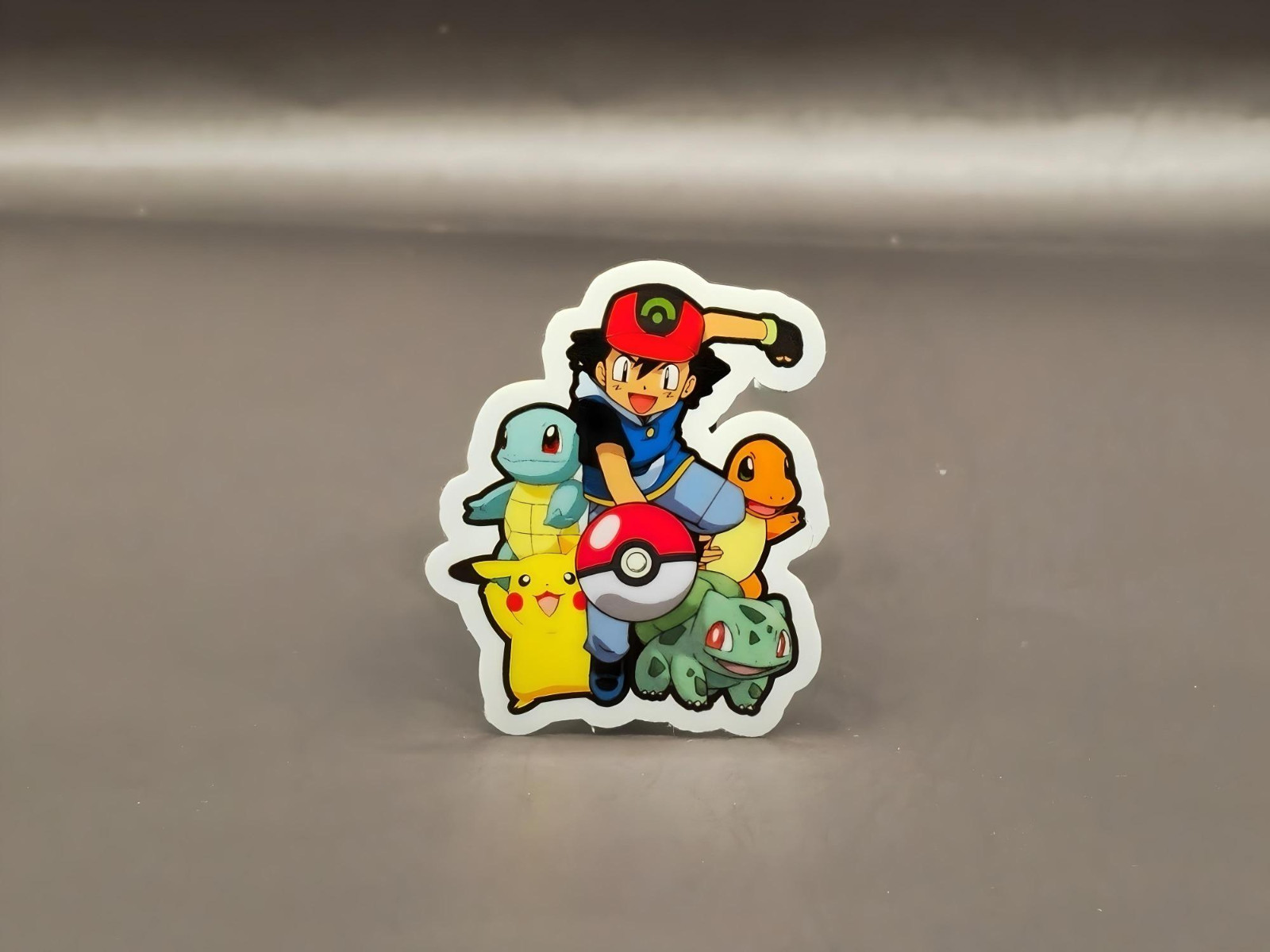 Pokémon Inspired Stickers Anime Decals Pikachu Pokeball Charmander Squirtle