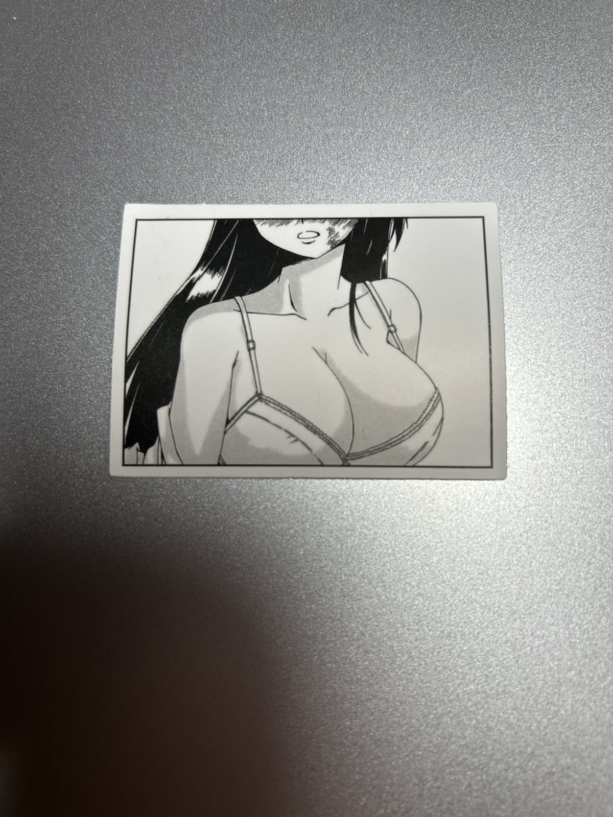 black and white waifu lewd sexy girls stickers #8