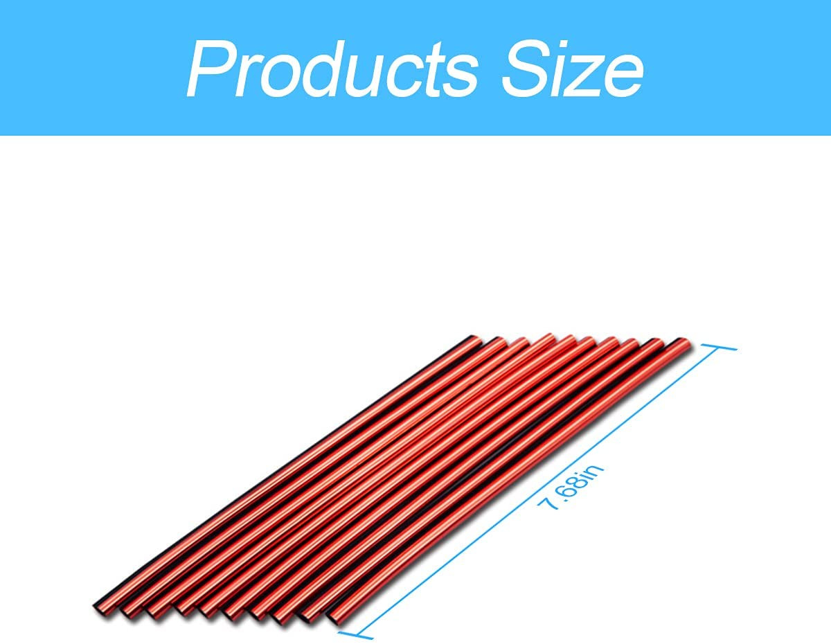 20 Pieces Car Air Conditioner Decoration Strip for Vent Outlet, Universal Waterp