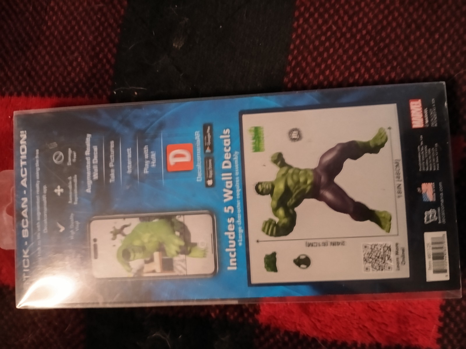 wall Palz Hulk wall decal Marvel Avengers