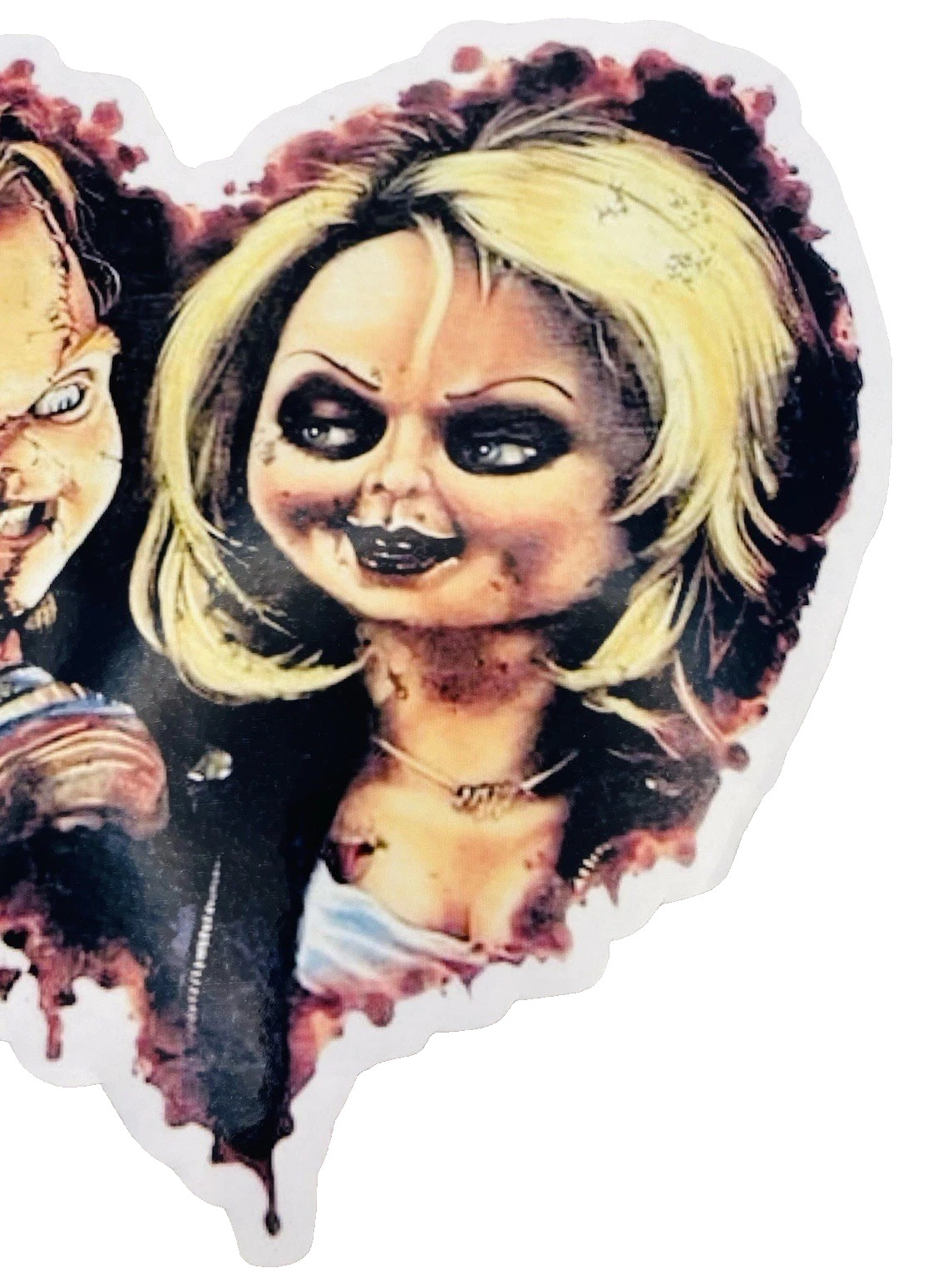 Bride Of Chucky Tiffany Inspired Waterproof Car Decal Vinyl Sticker Horror
