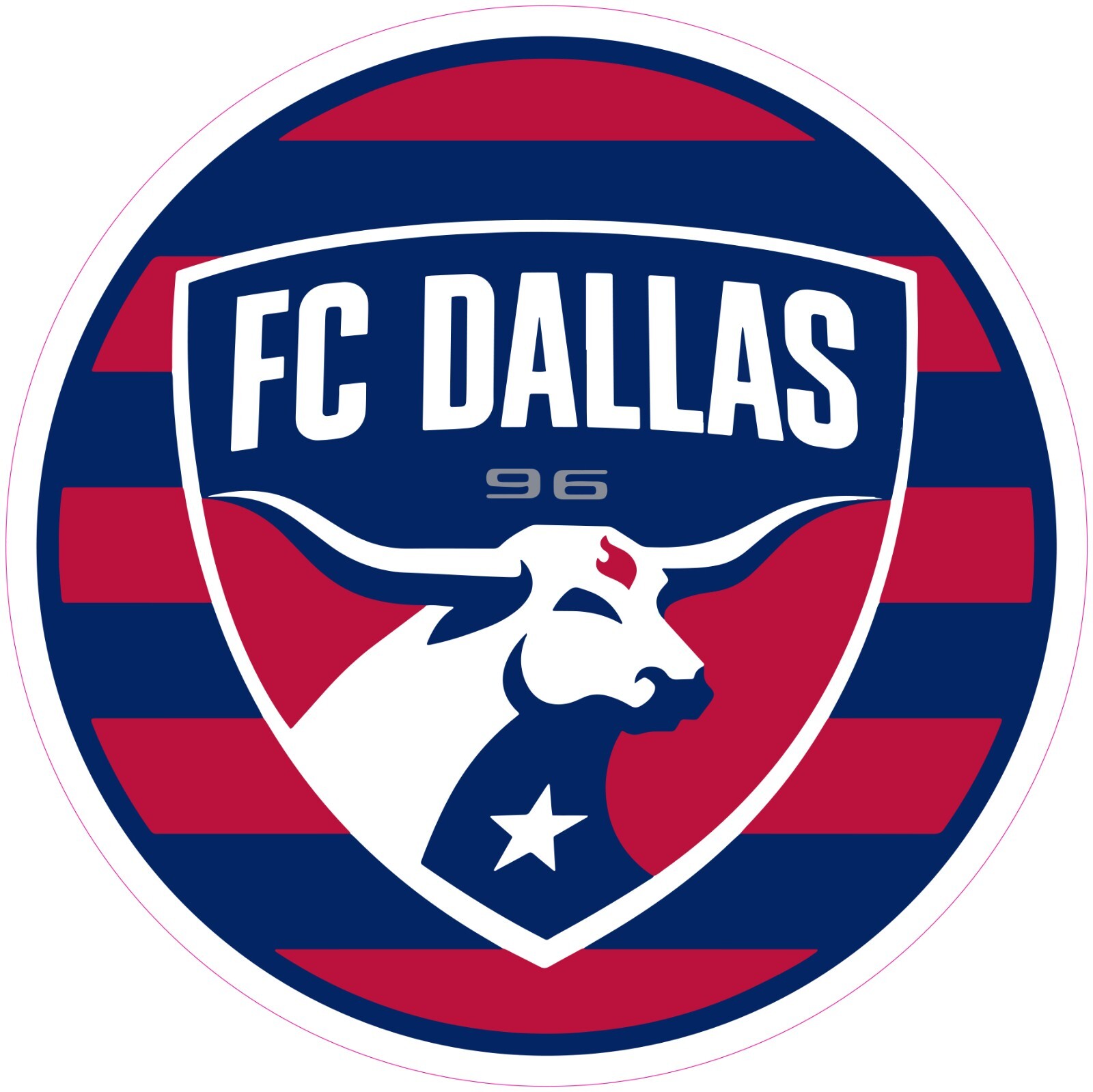 FC Dallas Soccer Vinyl Decal Sticker Car Truck Bumper Laptop Mug Tumbler Window