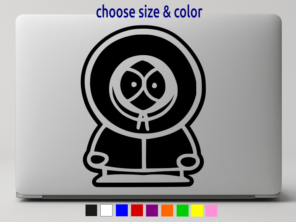 SOUTH PARK KENNY MCCORMICK Vinyl Decal Car Wall Window Sticker CHOOSE SIZE COLOR