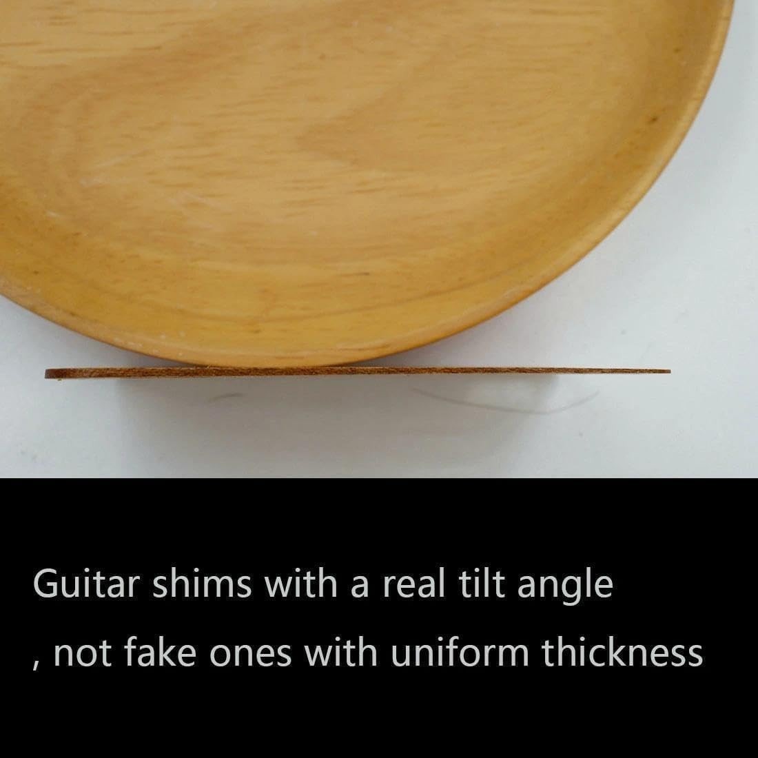 Electric Guitar Neck Shims Set of 3 Precision Shim – 0.25°, 0.25,0.5,1