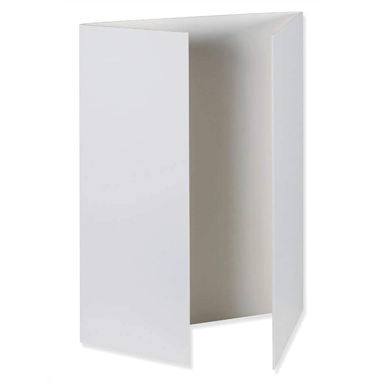 Pacon Foam Presentation Board, White, 48" x 36", (Pack of 12 boards)
