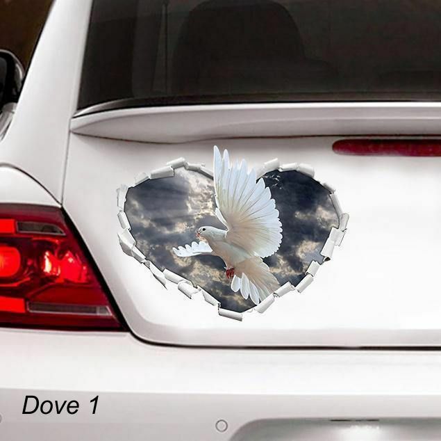 LARGE-SIZED CAR DECAL – CHRISTIAN RELIGION – 6 CHOICES