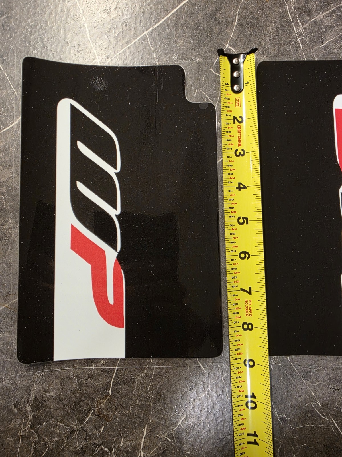 WP Suspension Bike Upper Forks Decal Stickers Graphic Set Black KTM