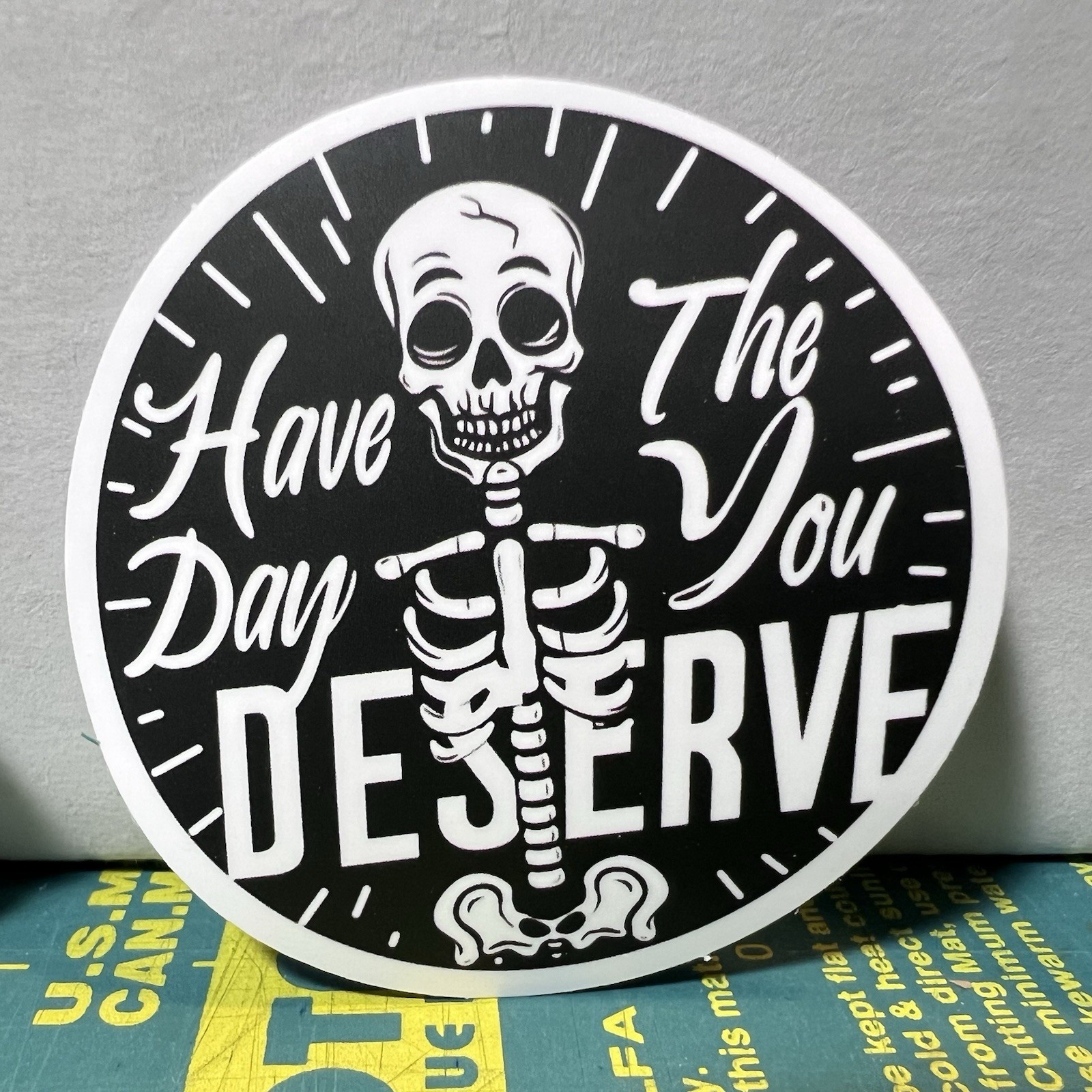 Adult Humor Sticker Water Bottle Sticker Laptop Decal Vinyl Sticker
