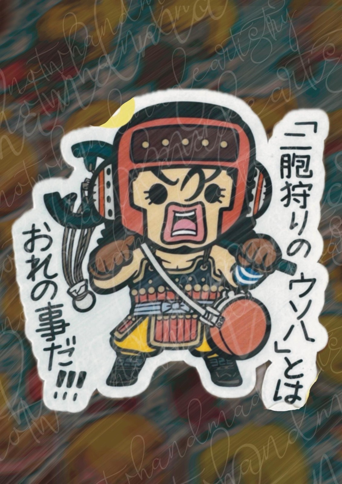 One Piece Usopp Sogeking Weatherproof Stickers