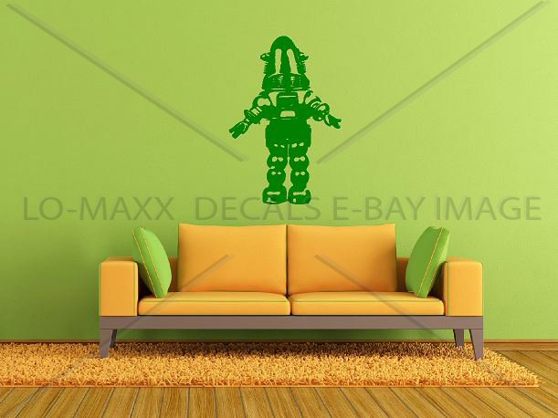 Robby The Robot Sci-Fi Forbidden Planet Sizes & Colors Die Cut Vinyl Decal