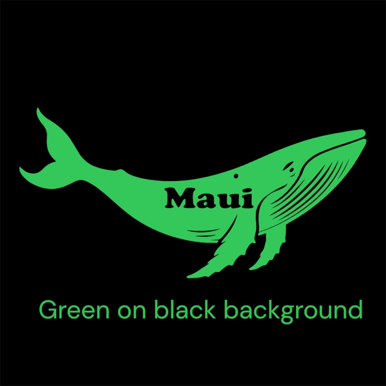 Humpback Whale Maui Decal for car Windows Laptops most Smooth Surfaces