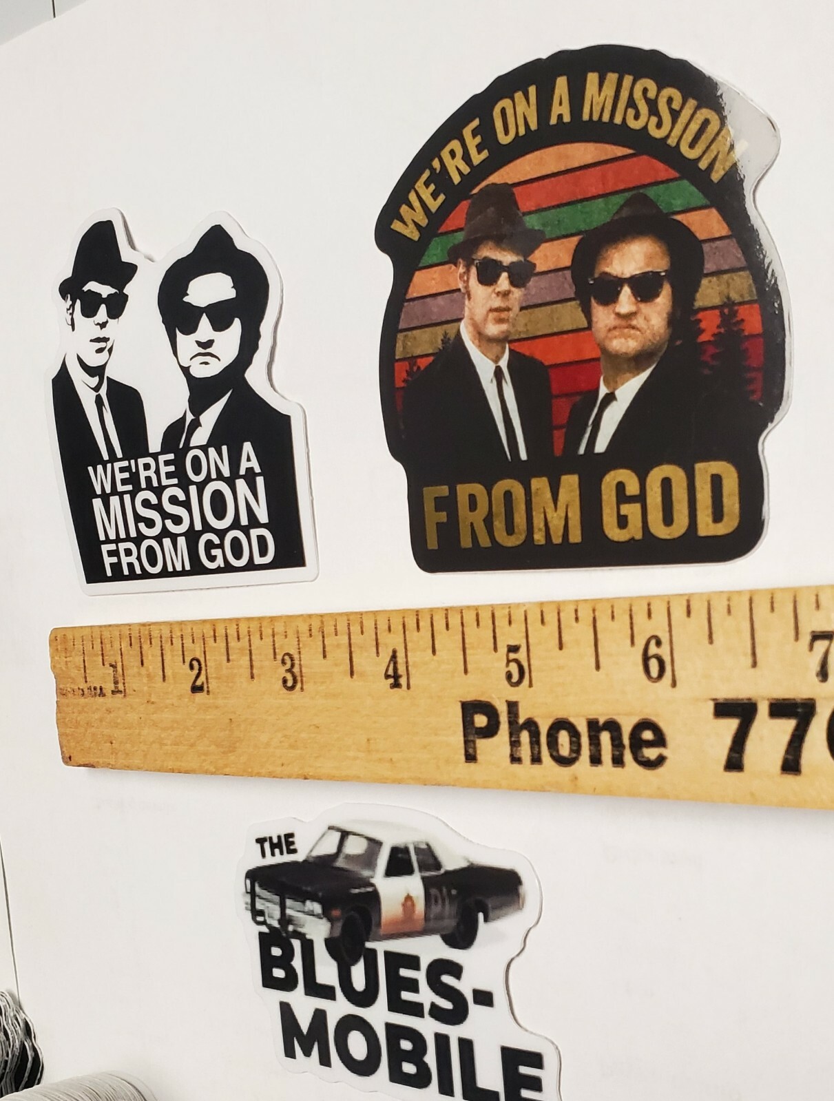 BUSHWOOD COUNTRY CLUB CADDYSHACK Stickers Lot of 3 WORLDWIDE 🌐 SHIPPING