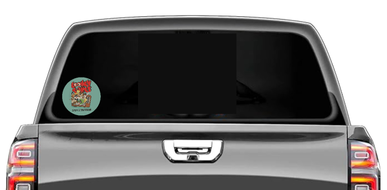 Cartoons – Looney Tunes – 4" Vinyl Decal Car Trailer Laptop Cooler Truck Tumbler