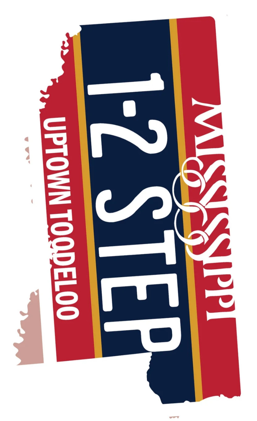 GRATEFUL DEAD Mississippi Half Step Sticker *NEW Measures 1.75" x 3"