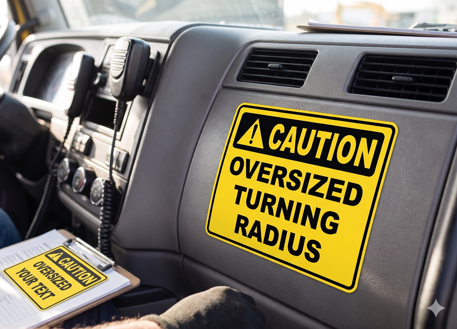 CAUTION CUSTOM TEXT DECAL SAFETY SIGN STICKER NOVELTY SAFETY Warning Alert