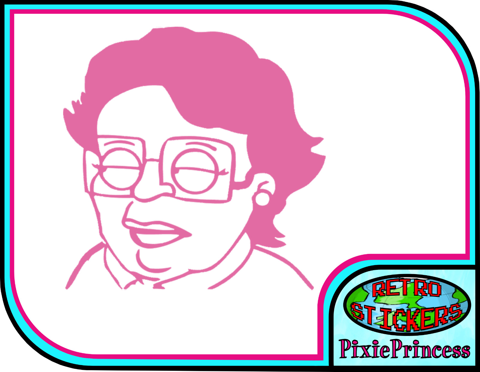 Family Guy Consuela E Vinyl Sticker Bike Car Window Wall Poster Art Cartoon