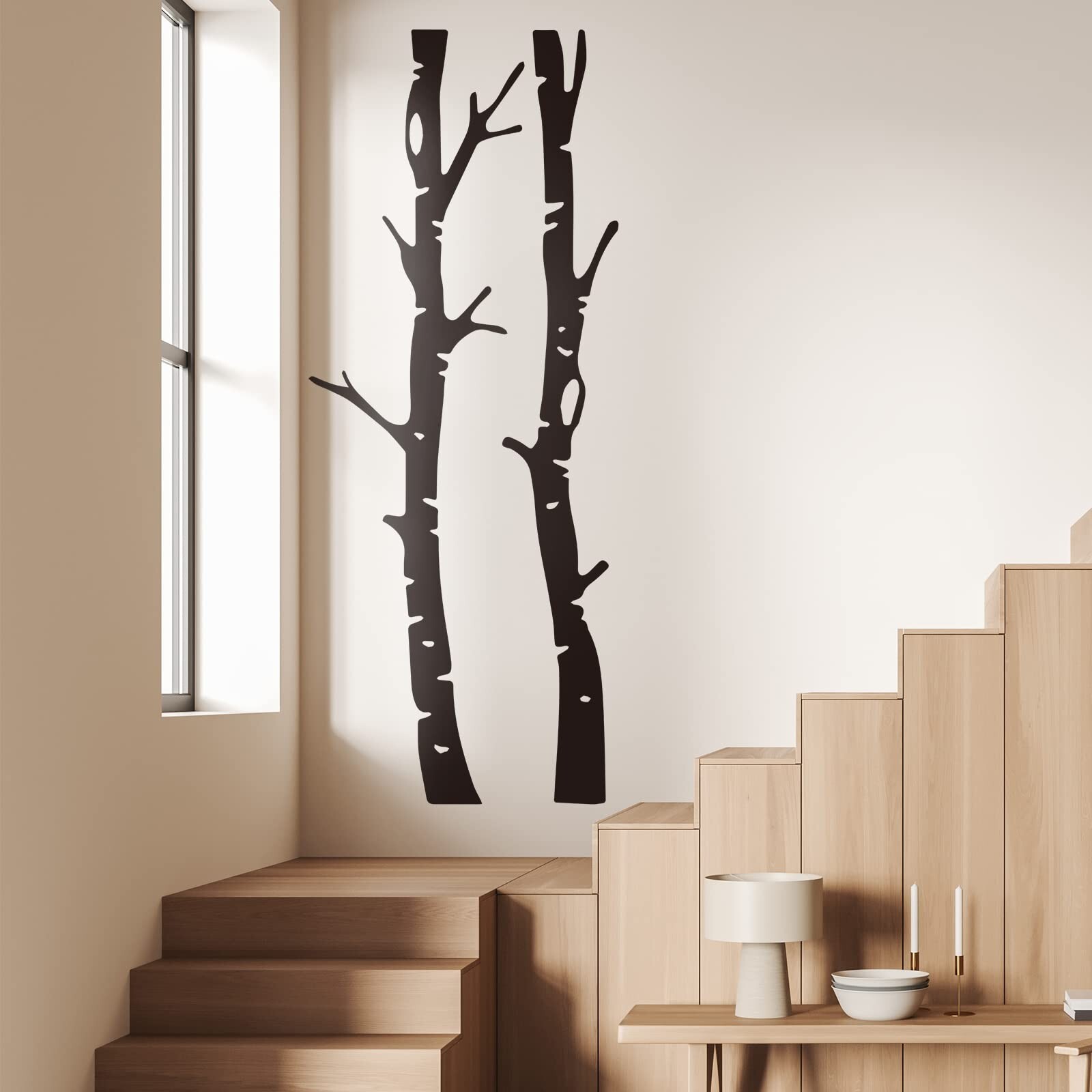 Shimeyao 7 Sheets Woodland Wall Decal Giant Family Tree Wall Decals Woodland …