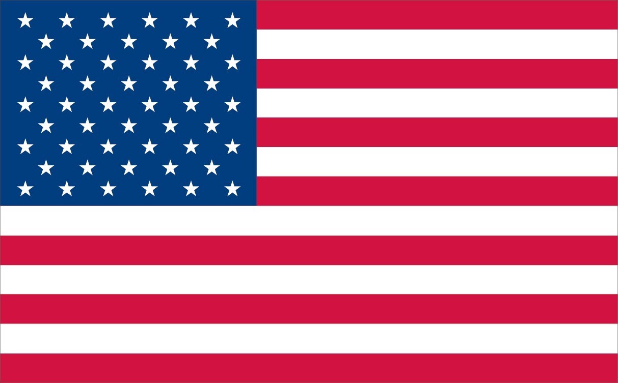 Flag Vinyl Sticker USA America United States wall car window bumper laptop