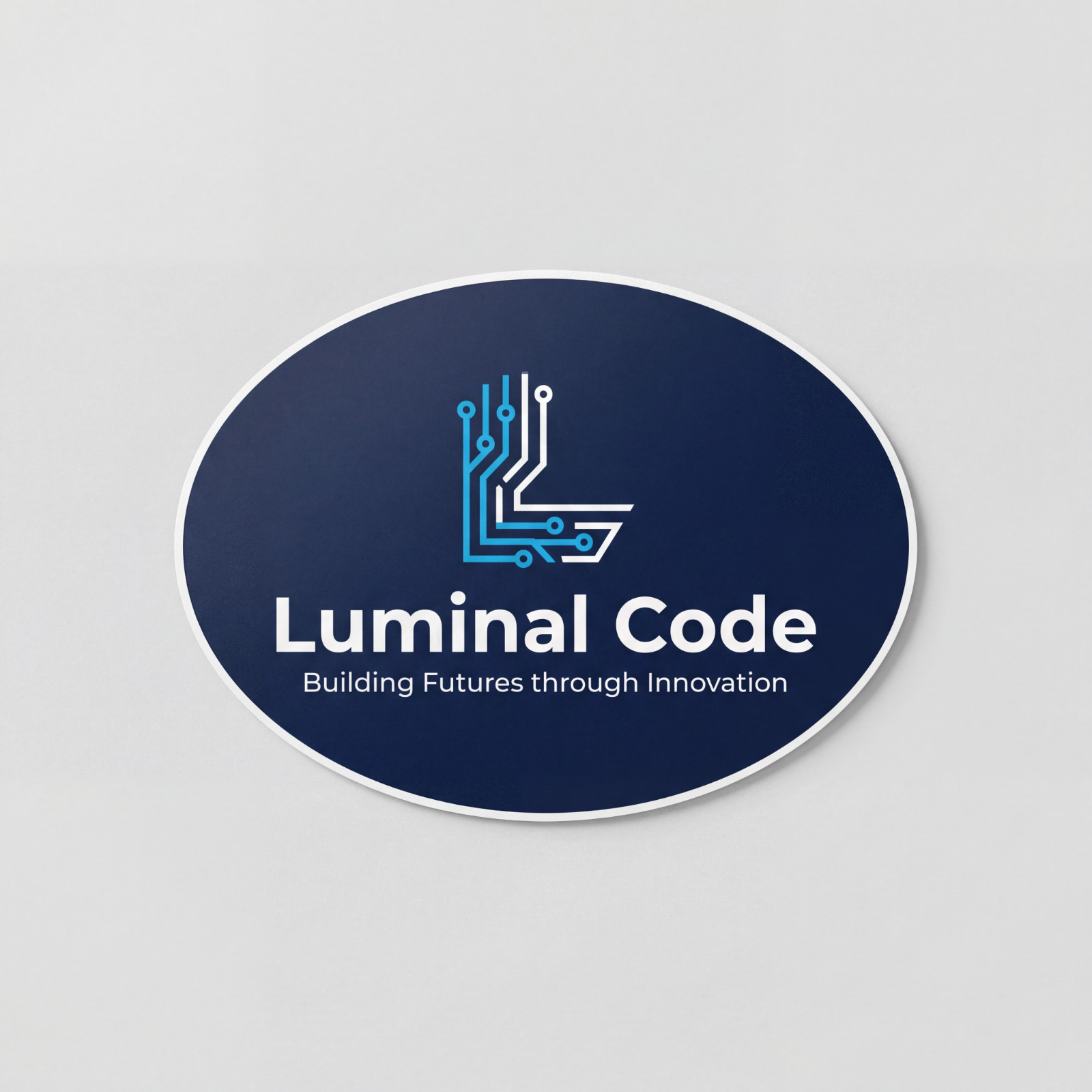 Personalized Logo Stickers Waterproof Vinyl Custom Business Labels 50 Pack