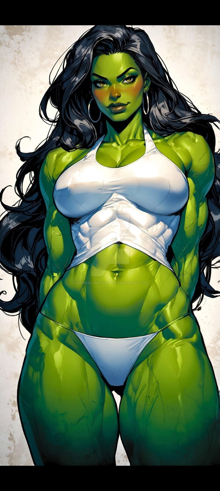 MARVELS: SHE HULK X VYNIL HIGH-GLOSS STICKER X 3X2 INCHES STICKER X