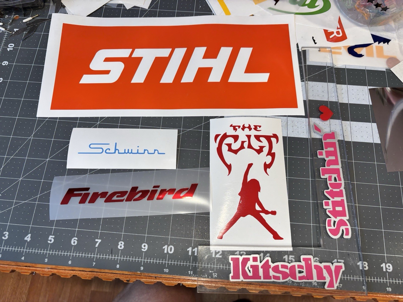 ONE SLP Logo OUTLINE ONLY Die Cut Vinyl Decal Does NOT Fit/Cover Emblems Street