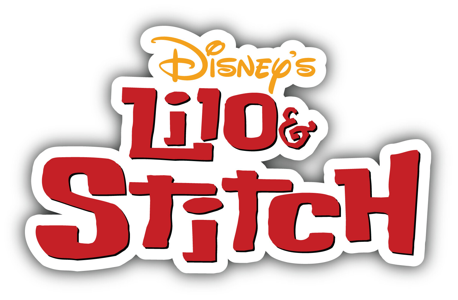 Lilo & Stitch Logo Cartoon Sticker Bumper Decal – "SIZES"