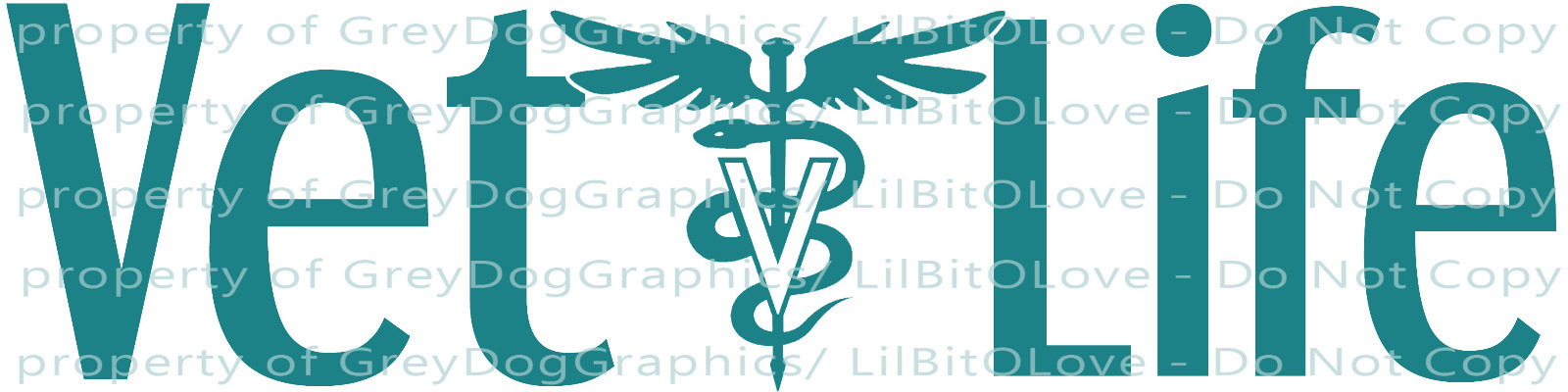 Vet Life Vinyl Decal Veterinary Medicine Animals Technician Sticker Pets